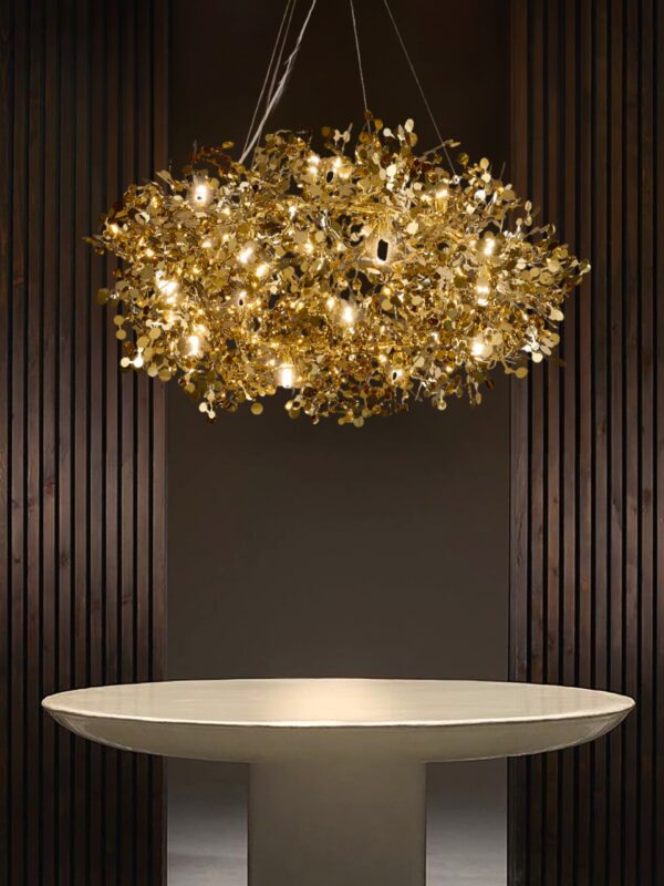 Golden Blossom Chandelier 800MM - Image 2