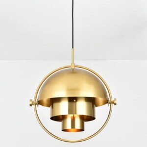 Golden Dome Pendant Hanging Light