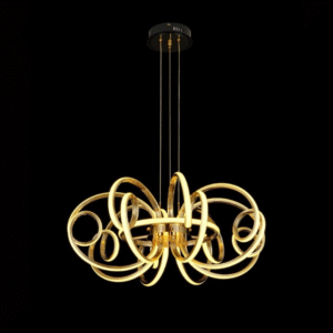 Luxury Modern Spiral Chandelier Light