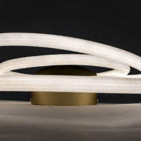 Orbit 2 Loop LED Wall Light – Artistic Glow - Image 3