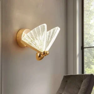 Luxury Butterfly-Inspired LED Wall Light