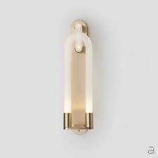 Elegant Brass LED Wall Light – Minimal Curve Design
