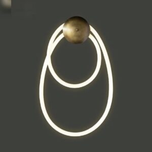 Orbit 2 Loop LED Wall Light – Artistic Glow